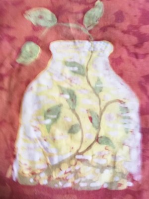Miłka Stawarczyk, batik tkanina 55x45