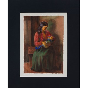 Mojżesz Kisling (1891 - 1953), Macierzyństwo, 1952