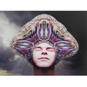 Zdzisław Beksiński (1929–2005), Bez tytułu, 2 połowa lat ’90. XX w.