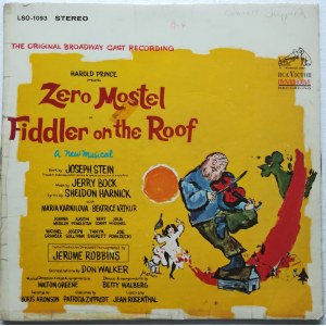 Jerry Bock ‎– Zero Mostel w Fiddler On The Roof / Skrzypek na dachu / musical (winyl)