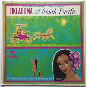 The Mayfair Symphonette Orchestra And Singers ‎Favorite show tunes / Ulubione piosenki z Oklahoma! & South Pacific / musical (winyl)
