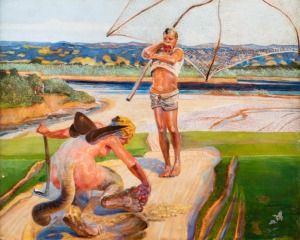 Jacek Malczewski, ONDYNA – RYBAK I CHIMERA, ok. 1920