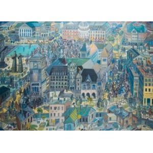 Edward Dwurnik, POZNAŃ - DOM KULTURY, 1987