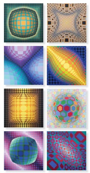 Victor Vasarely, ÉNIGMES (ALBUM NR 26), 1974