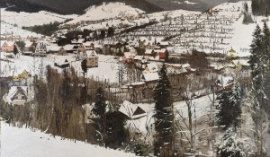 Krzysztof KLIMEK (ur. 1962), Panorama z Cyrkowej góry, 2016-17