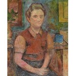 Jerzy FEDKOWICZ (1891-1959), Kobieta i niebieska książka