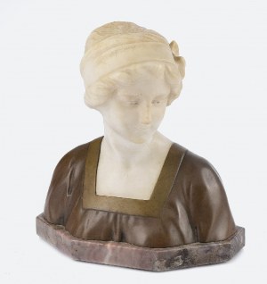 Richard PAULI (?) (1855-1892), Popiersie kobiety