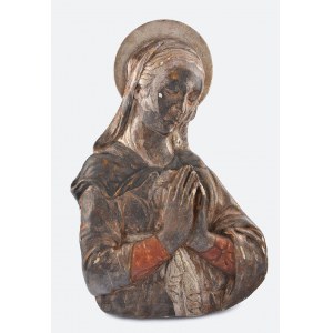Rzeźbiarz nieokreślony, XIX / XX w., Madonna - płaskorzeźba