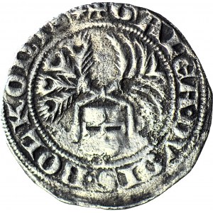 RRR-, Księstwo Jaworsko-Świdnickie, Bolko I 1281-1301, Kwartnik, Lwówek, znanych 7 egzemplarzy