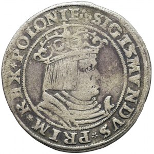 R-, Zygmunt I Stary, Pierwszy Polski Trojak 1528, Kraków, R5