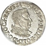 RR-, Zygmunt I Stary, Trojak 1535, Toruń, R4