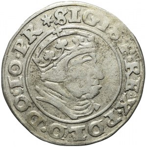 RRR-, Zygmunt I Stary, Grosz 1540, Gdańsk, SIGIS P, R8