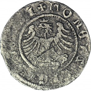 RRR-, Zygmunt I Stary, Półgrosz 1057/1507, Kraków, nienotowany