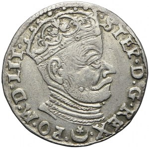 Stefan Batory, Trojak 1582, Wilno, rzadki