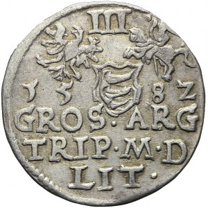 Stefan Batory, Trojak 1582, Wilno, rzadki