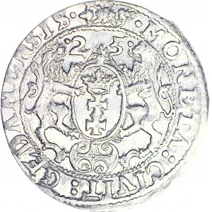 Zygmunt III Waza, Ort 1625 Gdańsk, R:PR., piękny