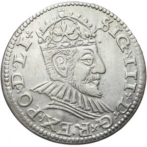 Zygmunt III Waza, Trojak 1590, Ryga