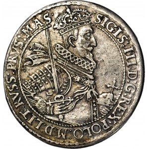 RRR-, Zygmunt III Waza, TALAR CIEŻKI 1624, Bydgoszcz, bardzo rzadki, T.180mk