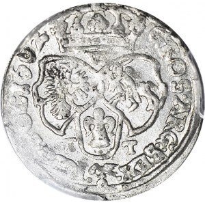 Jan II Kazimierz, Szóstak 1662, Bydgoszcz, piękny