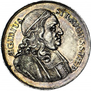 Jan III Sobieski, Medal 1678 Gdańsk, na cześć Aegidusa Straucha