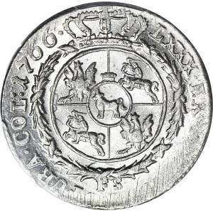 Poniatowski, Złotówka 1766, mennicza