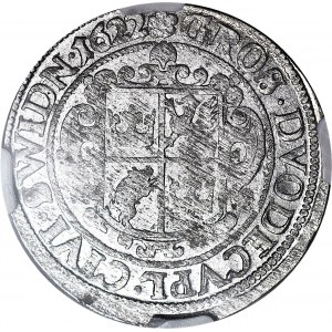 Księstwo Nyskie Biskupów Wrocławskich Karol Austryjacki 1608-1624, 24 Krajcary 1622, Nysa, mennicze
