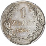 Wolne Miasto Kraków, 1 złoty 1835, R2