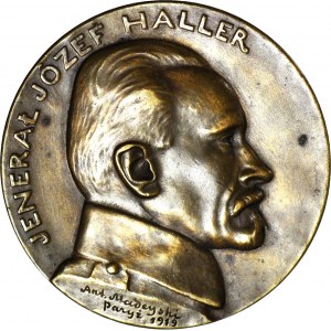 Jenerał Józef Haller, Medal 1919, 47 mm