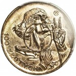 RR-, PRÓBA, 100 złotych Mikołaj Kopernik 1925, brąz, wyśmienite