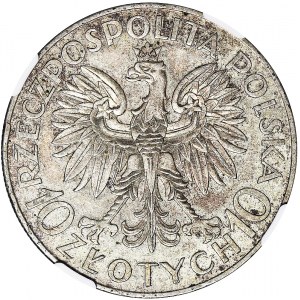 RR-, PRÓBA, 10 złotych 1933, Sobieski