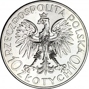 10 złotych 1933, Traugutt, menniczy