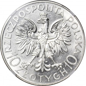 10 złotych 1933, Sobieski, menniczy