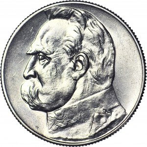 5 złotych 1934, Piłsudski, orzeł urzędowy, menniczy