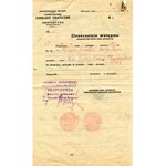 10 złotych 1932, Głowa kobiety, fałszerstwo z epoki + zestaw dokumentów procesowych
