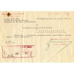 10 złotych 1932, Głowa kobiety, fałszerstwo z epoki + zestaw dokumentów procesowych
