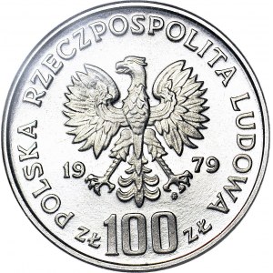 100 złotych 1979 Kozica, PRÓBA, nikiel