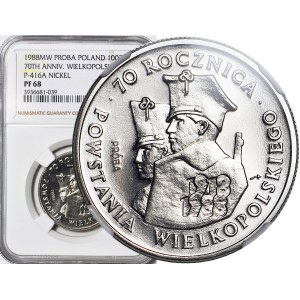 100 złotych 1988, Powstanie Wielkopolskie, PRÓBA, nikiel