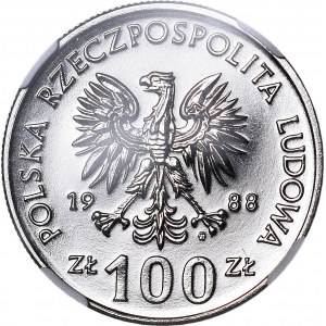 100 złotych 1988, Powstanie Wielkopolskie, PRÓBA, nikiel