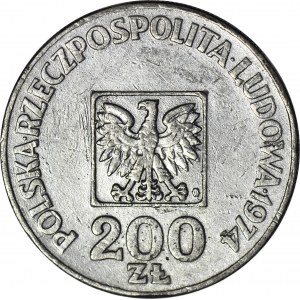 R-, 200 Złotych 1974, XXX LAT PRL, FAŁSZERSTWO Z EPOKI