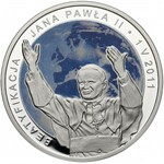 RR-, Jan Paweł II, Beatyfikacja 2011, Ekskluzywny zestaw monet Narodowego Banku Polskiego