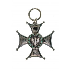 Krzyż Virtuti Militari, srebro, Knedler
