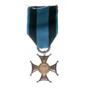 Krzyż Virtuti Militari klasy V oraz legitymacja
