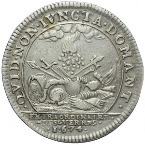 Francja, Ludwik XIV, Medal 1674, Kampania Holenderska