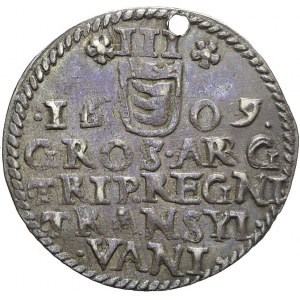 Siedmiogród, Gabriel Batory, Trojak 1609, rzadki