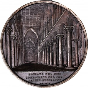 Włochy, Medal - katedra w Pizie, 1855