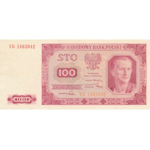 100 złotych 1948, ser. IG