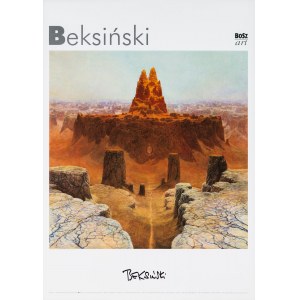 Zdzisław Beksiński, Plakat Wydawnictwa Bosz promujący album Beksiński