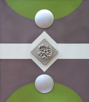 Mikołaj Kochanowski, Relief na osi, 1974