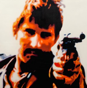 Andrzej ROSZCZAK ur. 1975, Man with revolver, 2009