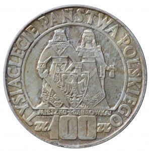 100 złotych 1966 Mieszko i Dąbrówka